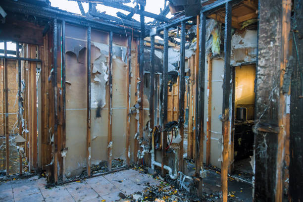 Professional Fire Damage Assessment technician working in Casper, WY